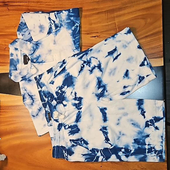 Joe's Boys' The Jogger Tie Dye Terry 2pc Short Set: VARIOUS SIZES - Picture 1 of 10